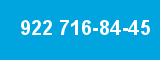 922 716-84-45